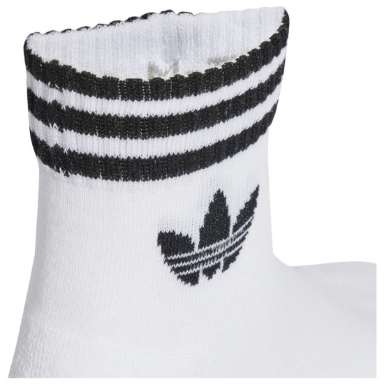 Adidas Κάλτσες 3-Stripes Ankle Socks 3 pairs